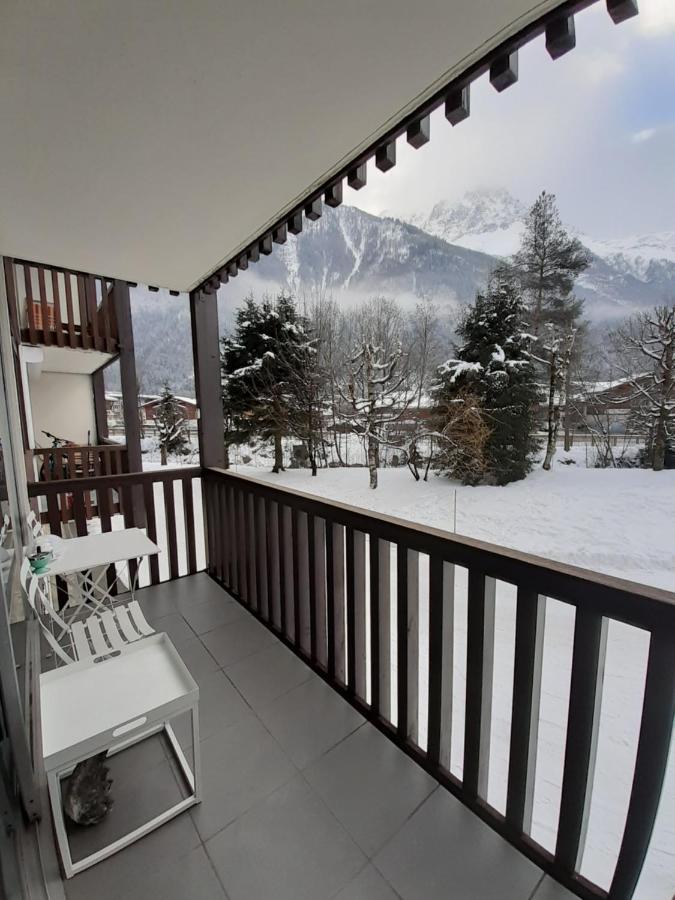 שאמוני Studio Quartier Calme Centre Ville Vue Mont Blanc מראה חיצוני תמונה